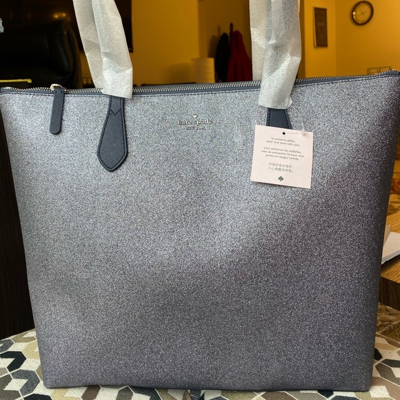 Kate spade glitter tote - Picture 2 of 6